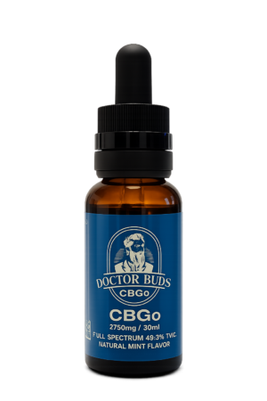 2000 mg CBG + 750 mg CBD Full Spectrum Tincture (30 mL)