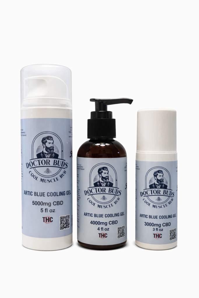 CBD Broad Spectrum Cooling Gel – High Potency Topical