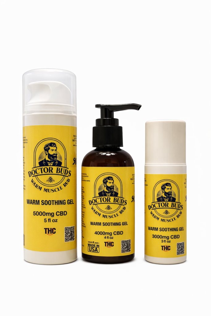 CBD Broad Spectrum Warming Gel – High Potency Topical