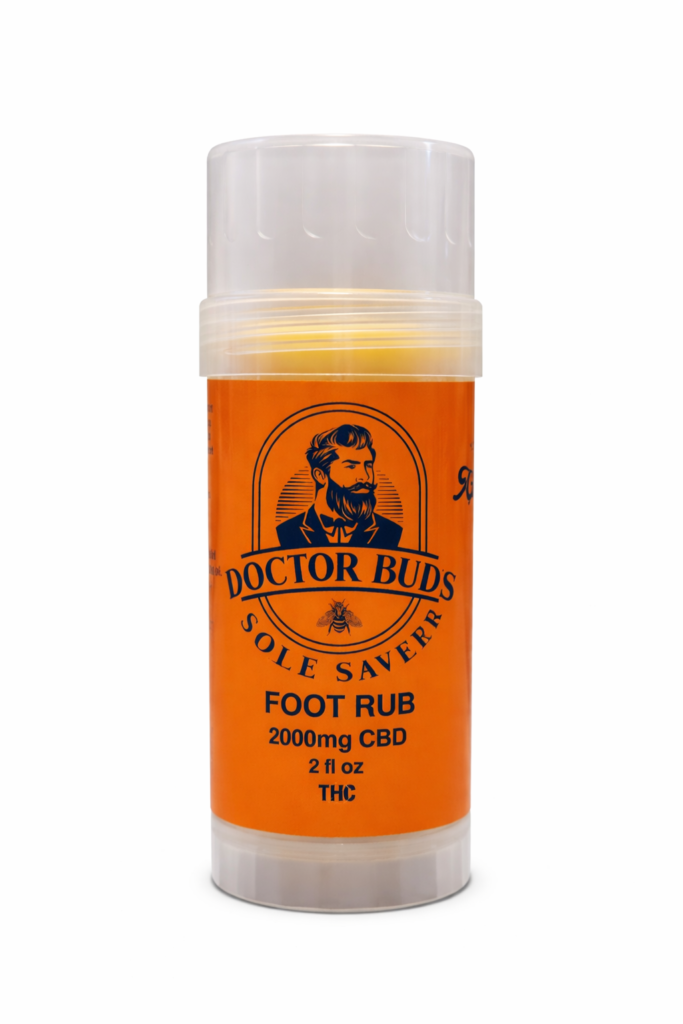 CBD Broad Spectrum Foot Formula Lotion Stick – 2000 mg (2 oz)